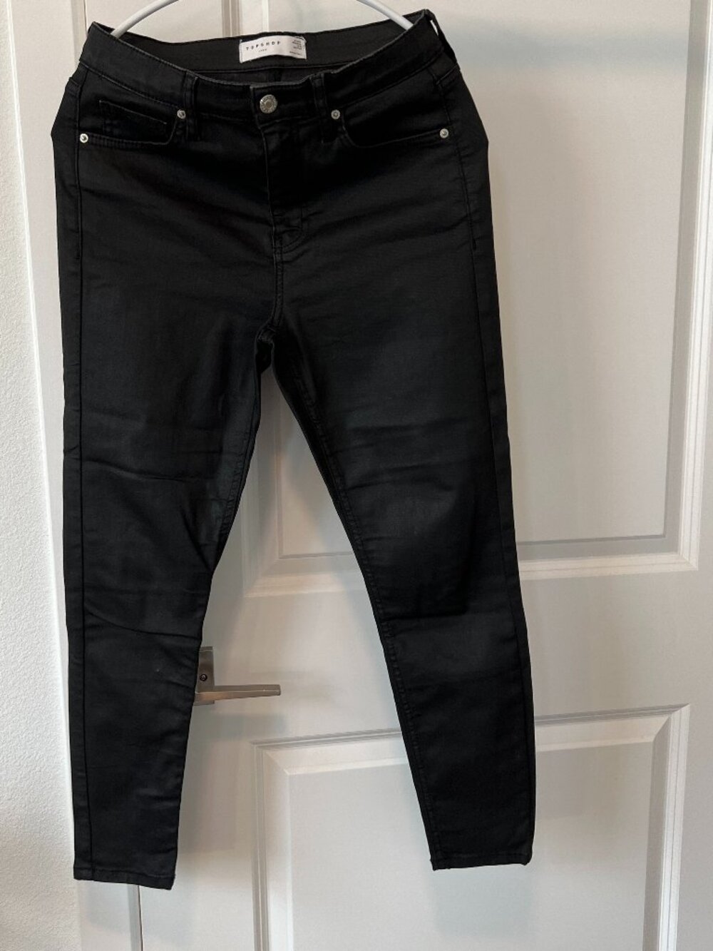 Topshop Jamie black jean